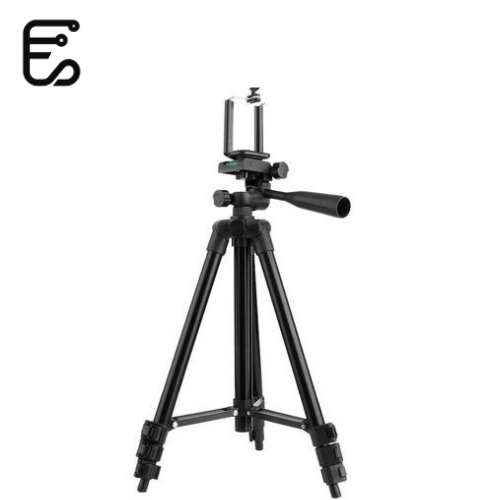 Trépied Télescopique Aluminium – Appareil Photo & Smartphone (avec sacoche)
