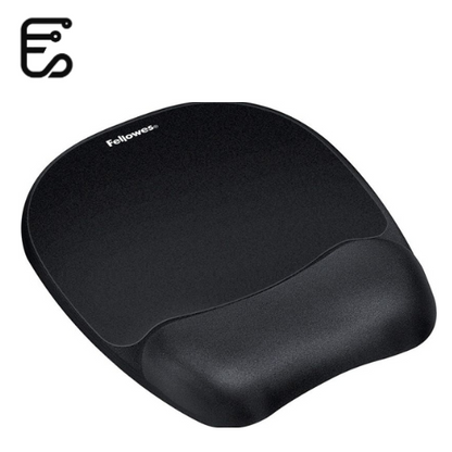 TAPIS DE SOURIS AVEC REPOSE-POIGNETS NOIR FELLOWE